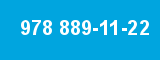 978 889-11-22 978 889-11-22
